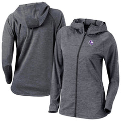 Columbia Sacramento Kings Women's Omni-Wick Half Shot Full-Zip Hooded Jacket Black
