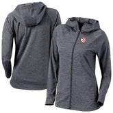 Columbia Atlanta Hawks Women's Omni-Wick Half Shot Full-Zip Hooded Jacket Black
