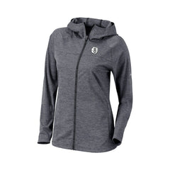 Columbia Brooklyn Nets Women's Omni-Wick Half Shot Full-Zip Hooded Jacket Black