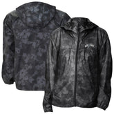Columbia San Antonio Spurs Women's Flash Challenger II Omni-Shade Full-Zip Windbreaker Jacket Black