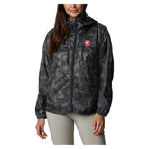 Columbia Atlanta Hawks Women's Flash Challenger II Omni-Shade Full-Zip Windbreaker Jacket Black