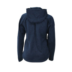 Columbia Denver Nuggets Women's Sweater Weather Quarter-Snap Hoodie Navy