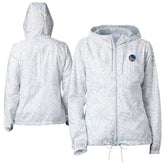 Columbia Golden State Warriors Women's Flash Forward Windbreaker White