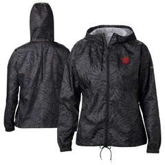 Columbia Toronto Raptors Women's Flash Forward Windbreaker Black