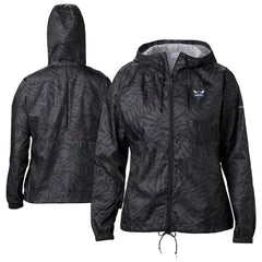 Columbia Charlotte Hornets Women's Flash Forward Windbreaker Black