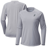 Columbia San Antonio Spurs Women's Tidal Tee II Long Sleeve T-Shirt Gray