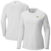Columbia Cleveland Cavaliers Women's Tidal Tee II Long Sleeve T-Shirt White