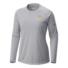 Columbia Cleveland Cavaliers Women's Tidal Tee II Long Sleeve T-Shirt Gray