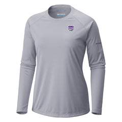 Columbia Sacramento Kings Women's Tidal Tee II Long Sleeve T-Shirt Gray