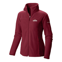 Columbia Cleveland Cavaliers Women's Give & Go II Fleece Full-Zip Jacket Wine