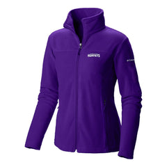 Columbia Charlotte Hornets Women's Give & Go II Fleece Full-Zip Jacket Purple