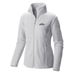 Columbia Cleveland Cavaliers Women's Give & Go II Fleece Full-Zip Jacket White