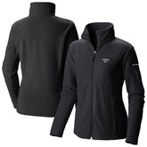Columbia Brooklyn Nets Women's Give & Go II Fleece Full-Zip Jacket Black