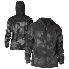 Columbia Houston Rockets Flash Challenger Windbreaker Jacket Black