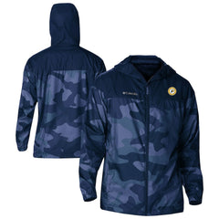 Columbia Indiana Pacers Flash Challenger Windbreaker Jacket Navy