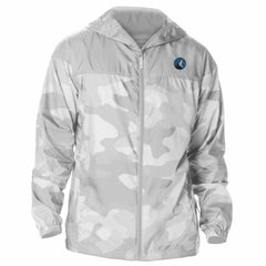 Columbia Minnesota Timberwolves Flash Challenger Windbreaker Jacket Gray