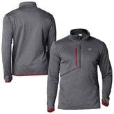 Columbia New Orleans Pelicans Park View Fleece Half-Zip Top Red