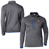 Columbia New York Knicks Park View Fleece Half-Zip Top Blue
