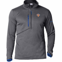 Columbia New York Knicks Park View Fleece Half-Zip Top Blue