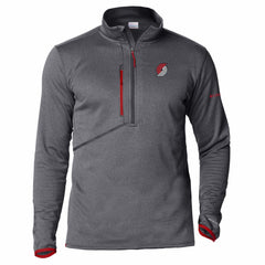 Columbia Portland Trail Blazers Park View Fleece Half-Zip Top Red
