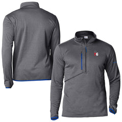 Columbia Philadelphia 76ers Park View Fleece Half-Zip Top Blue