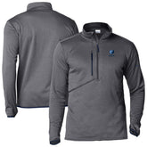 Columbia Memphis Grizzlies Park View Fleece Half-Zip Top Gray
