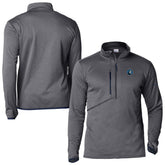 Columbia Minnesota Timberwolves Park View Fleece Half-Zip Top Navy