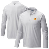Columbia Phoenix Suns PFG Terminal Tackle Quarter-Zip Top White