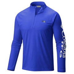 Columbia Orlando Magic PFG Terminal Tackle Quarter-Zip Top Blue