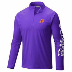 Columbia Phoenix Suns PFG Terminal Tackle Quarter-Zip Top Purple