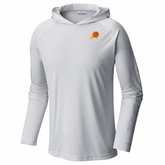 Columbia Phoenix Suns PFG Super Terminal Tackle Hoodie White