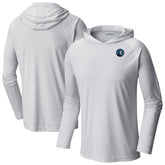 Columbia Minnesota Timberwolves PFG Super Terminal Tackle Hoodie White