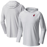 Columbia Miami Heat PFG Super Terminal Tackle Hoodie White