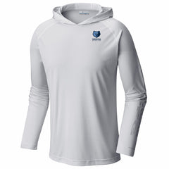 Columbia Memphis Grizzlies PFG Super Terminal Tackle Hoodie White