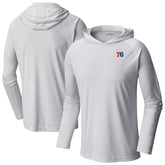 Columbia Philadelphia 76ers PFG Super Terminal Tackle Hoodie White