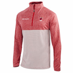 Columbia Miami Heat Omni-Wick Rockin' It Quarter-Zip Top Red