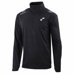 Columbia Utah Jazz Oakland Downs Omni-Wick Quarter-Zip Top Black