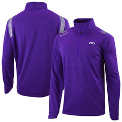 Columbia Phoenix Suns Oakland Downs Omni-Wick Quarter-Zip Top Purple