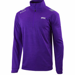 Columbia Phoenix Suns Oakland Downs Omni-Wick Quarter-Zip Top Purple