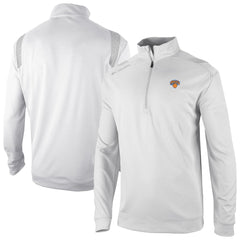 Columbia New York Knicks Oakland Downs Omni-Wick Quarter-Zip Top White