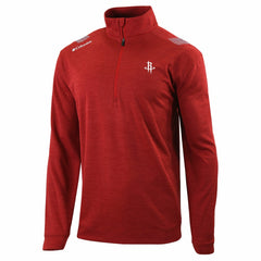 Columbia Houston Rockets Oakland Downs Omni-Wick Quarter-Zip Top Red