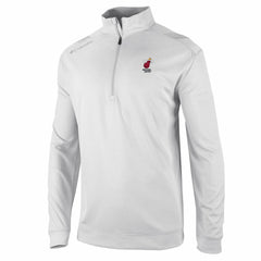 Columbia Miami Heat Oakland Downs Omni-Wick Quarter-Zip Top White