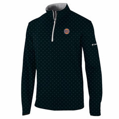 Columbia New York Knicks Wickham Hills Omni-Wick Quarter-Zip Jacket Black