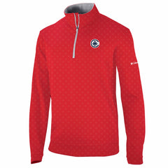 Columbia LA Clippers Wickham Hills Omni-Wick Quarter-Zip Jacket Red