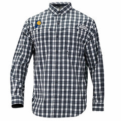 Columbia Indiana Pacers Super Tamiami Omni-Shade Long Sleeve Button-Down Shirt Navy