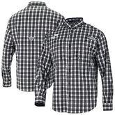 Columbia Utah Jazz Super Tamiami Omni-Shade Long Sleeve Button-Down Shirt Black