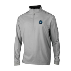 Columbia Minnesota Timberwolves Omni-Wick Bogey's Paradise Quarter-Zip Top Gray