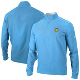 Columbia Memphis Grizzlies Omni-Wick Bogey's Paradise Quarter-Zip Top Light Blue