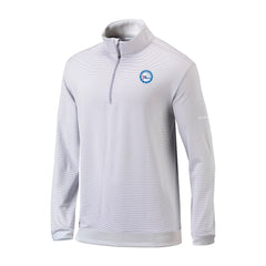 Columbia Philadelphia 76ers Omni-Wick Even Lie Quarter-Zip Top Gray/White