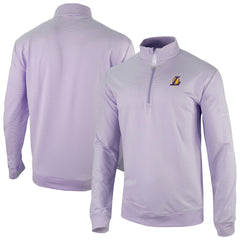 Columbia Los Angeles Lakers Omni-Wick Even Lie Quarter-Zip Top Purple